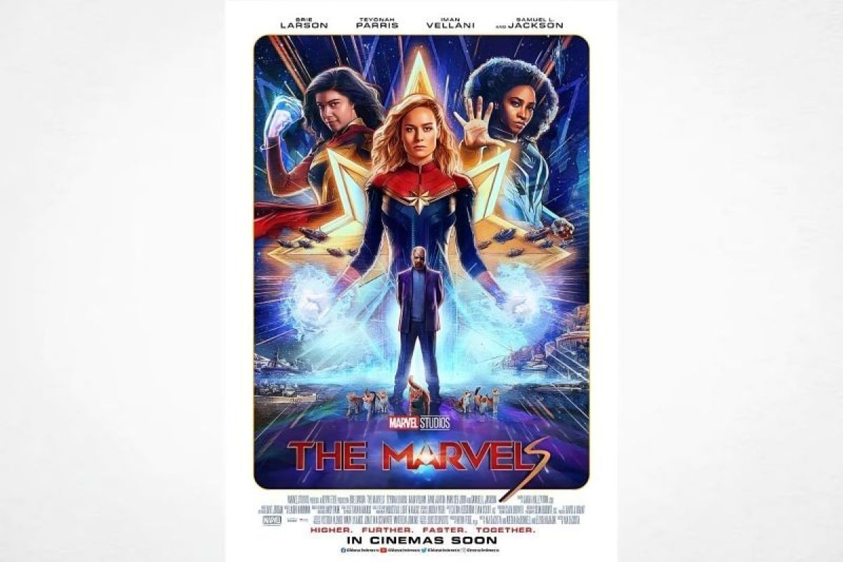 Marvel Studios rilis poster dan trailer resmi film "The Marvels"