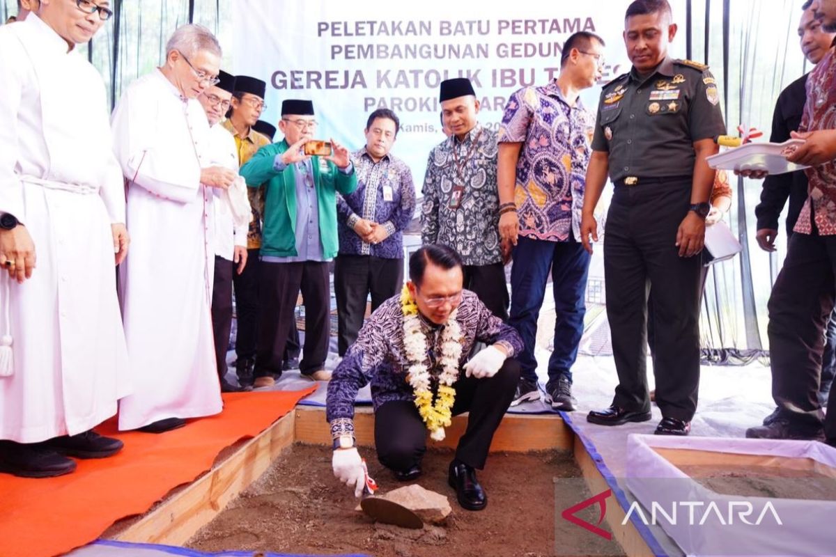 Bupati Bekasi resmikan pembangunan Gereja Katolik Ibu Teresa Paroki Cikarang