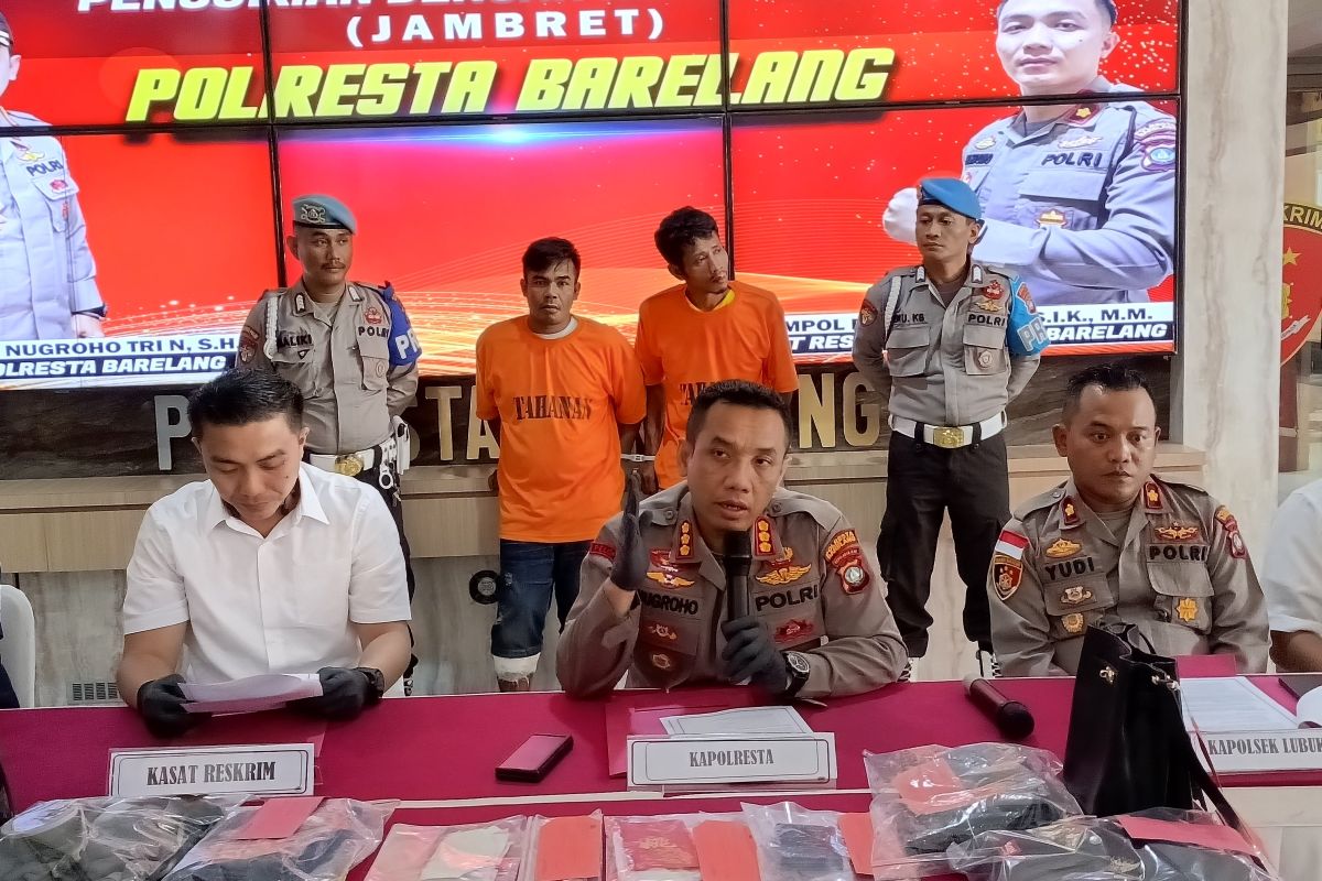 Polisi Barelang tangkap tersangka penjambret turis Belanda di Batam