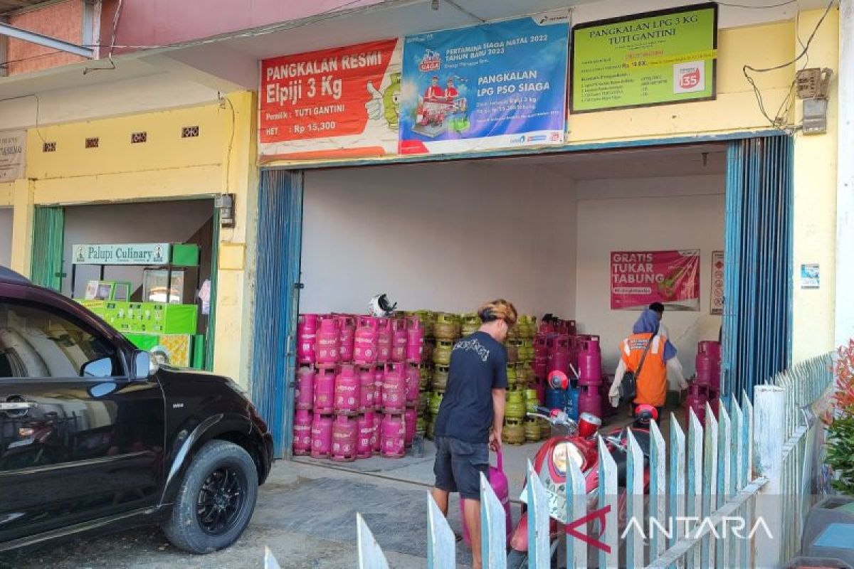 Pembelian elpiji 3 kilogram di Bengkulu gunakan aplikasi