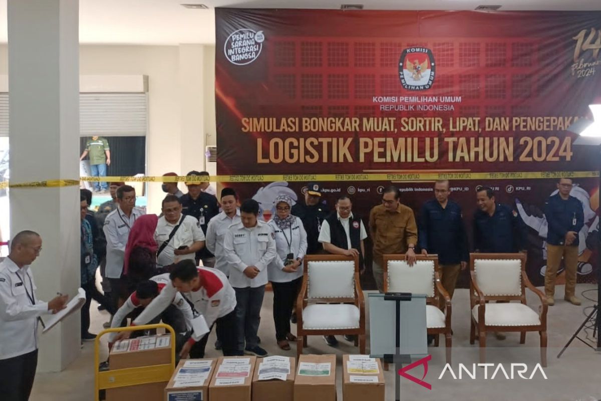 KPU RI jadikan Kabupaten Bogor tempat simulasi distribusi logistik Pemilu 2024