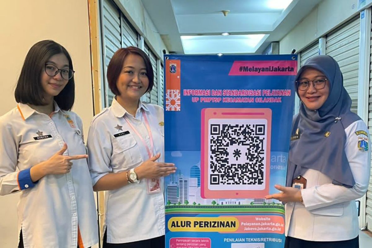 Pelayanan terpadu Cilandak manfaatkan "QR Code" untuk perizinan