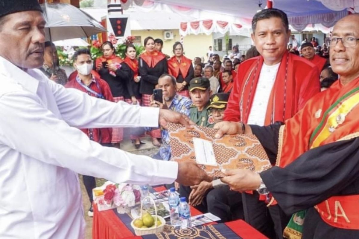 Ritual adat Panas Pela lima negeri di Ambon