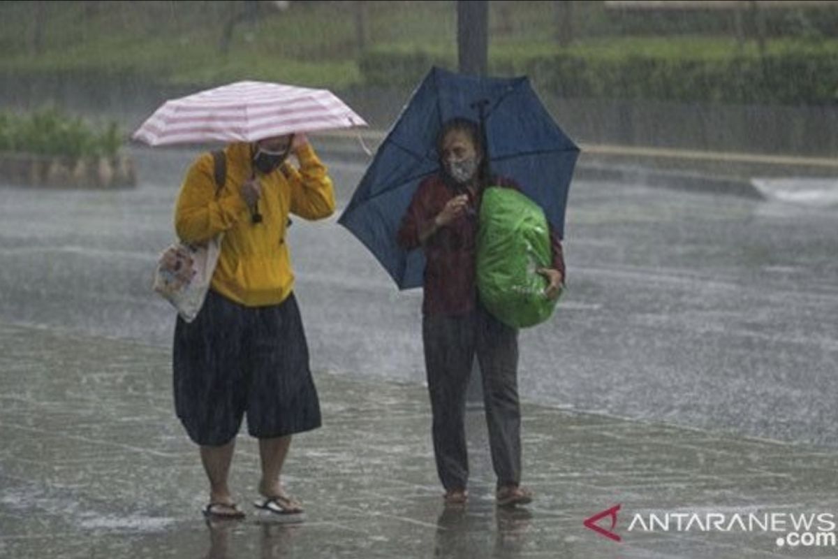 BMKG prakirakan peluang hujan di sejumlah kota besar