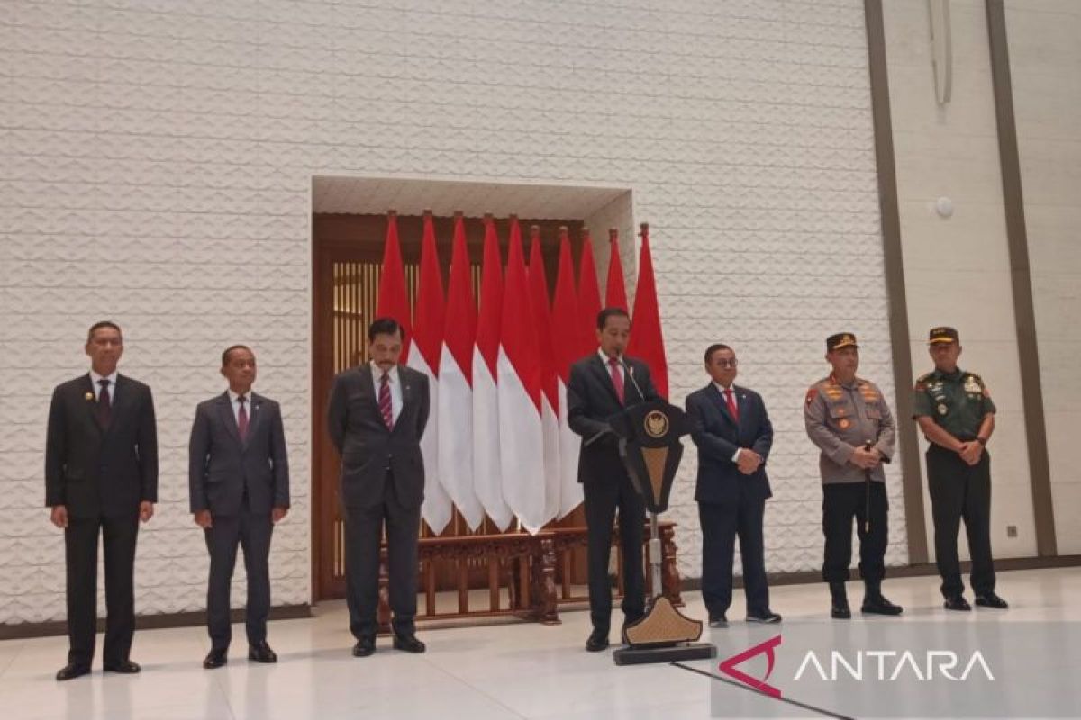Presiden Jokowi tegaskan Isu munaslub Golkar tak ada hubungannya dengan pemerintah