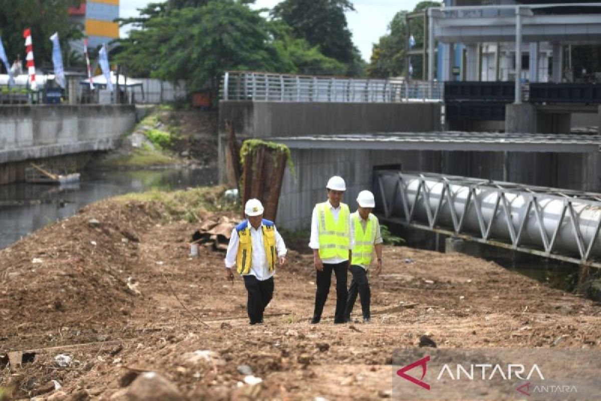 Kementerian PUPR tuntaskan Proyek Sodetan Sungai Ciliwung di Jakarta