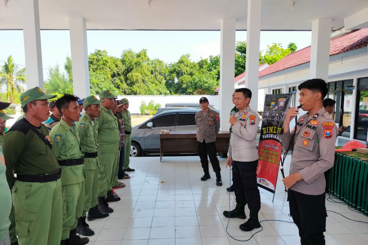 Polres Situbondo berikan pembinaan persiapan pengamanan Pemilu 2024