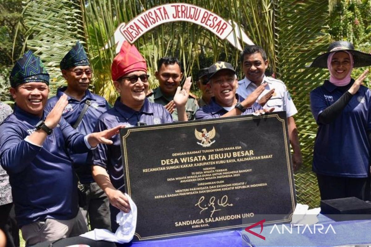 Desa Jeruju Besar Kubu Raya terapkan konsep wisata berkelanjutan