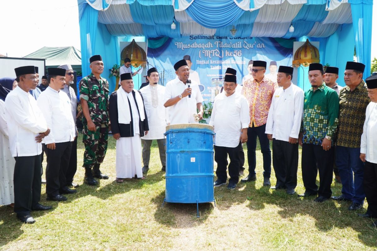 Plt Bupati Langkat buka MTQ Kecamatan Babalan