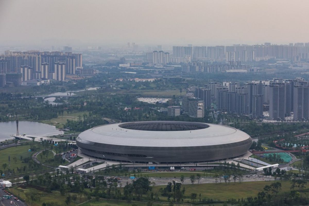 Seluruh venue Universiade Chengdu dibuka untuk umum sejak 2021