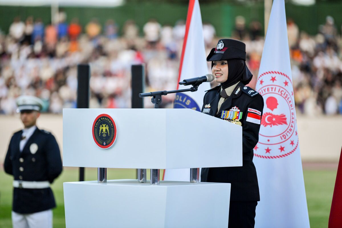 Polisi Indonesia jadi lulusan terbaik Akpol Turki