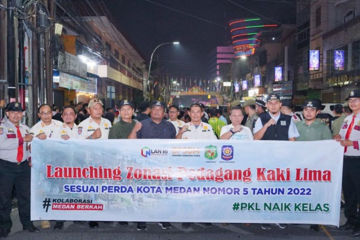 Zonasi PKL wujud trantibum di Medan lebih baik