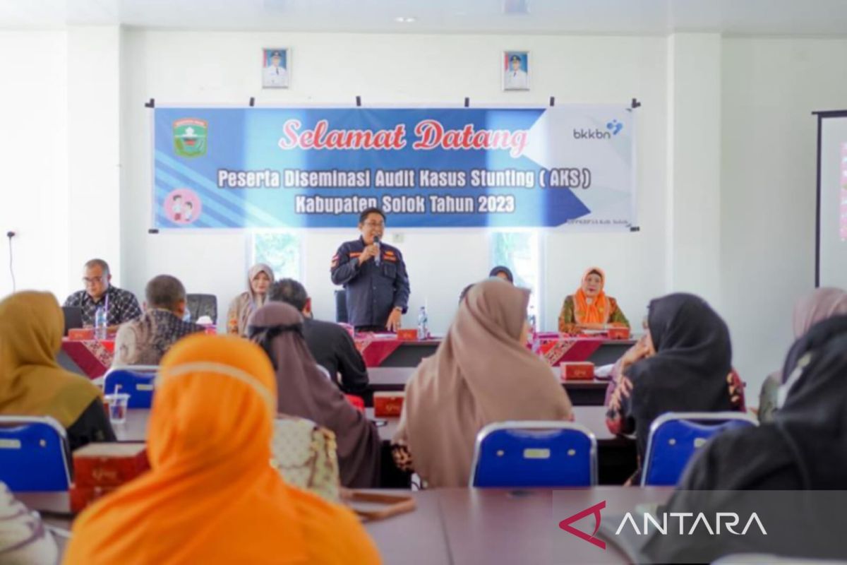 Pemkab Solok lakukan diseminasi audit kasus stunting tahap I