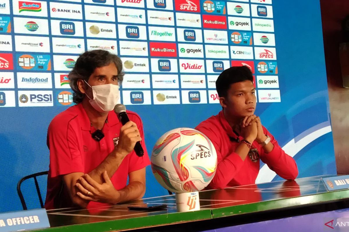 Bali United minta pemain kurangi aksi berpotensi kartu kuning