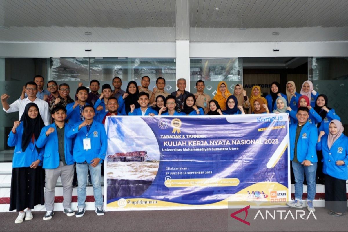 23 mahasiswa UMSU ikuti KKN Muhammadiyah Aisyiah di Bangka Belitung