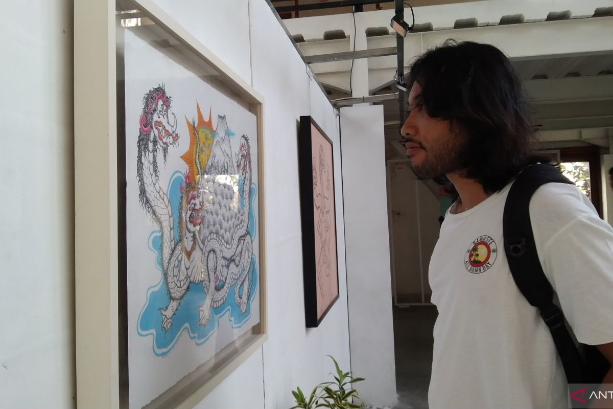 Pelukis muda asal Gianyar adakan pameran tunggal