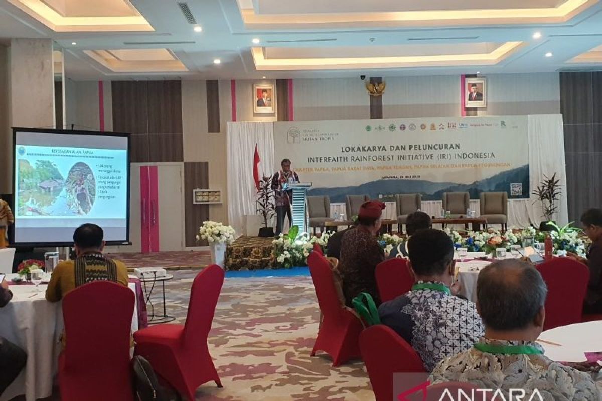 IRI Indonesia ajak lintas agama berkomitmen lestarikan hutan di Papua