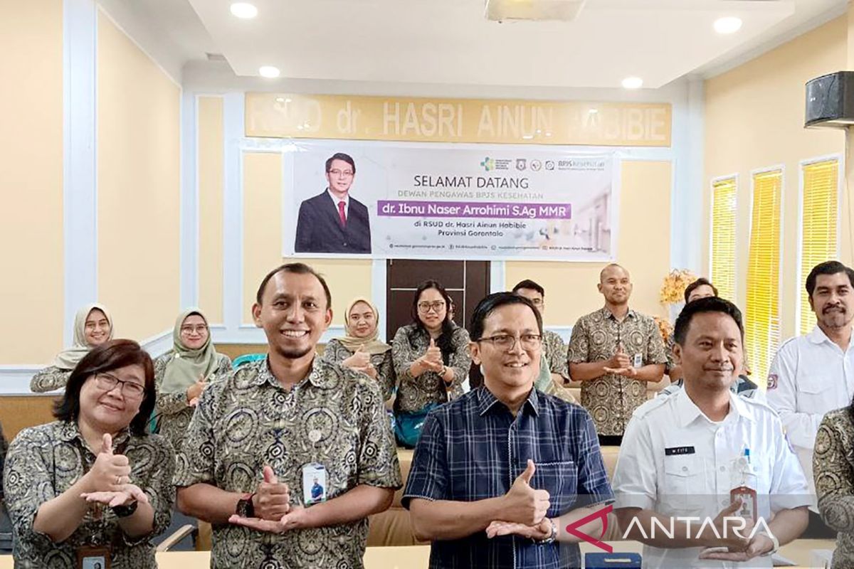 Dewas BPJS Kesehatan pastikan peningkatan layanan faskes Gorontalo