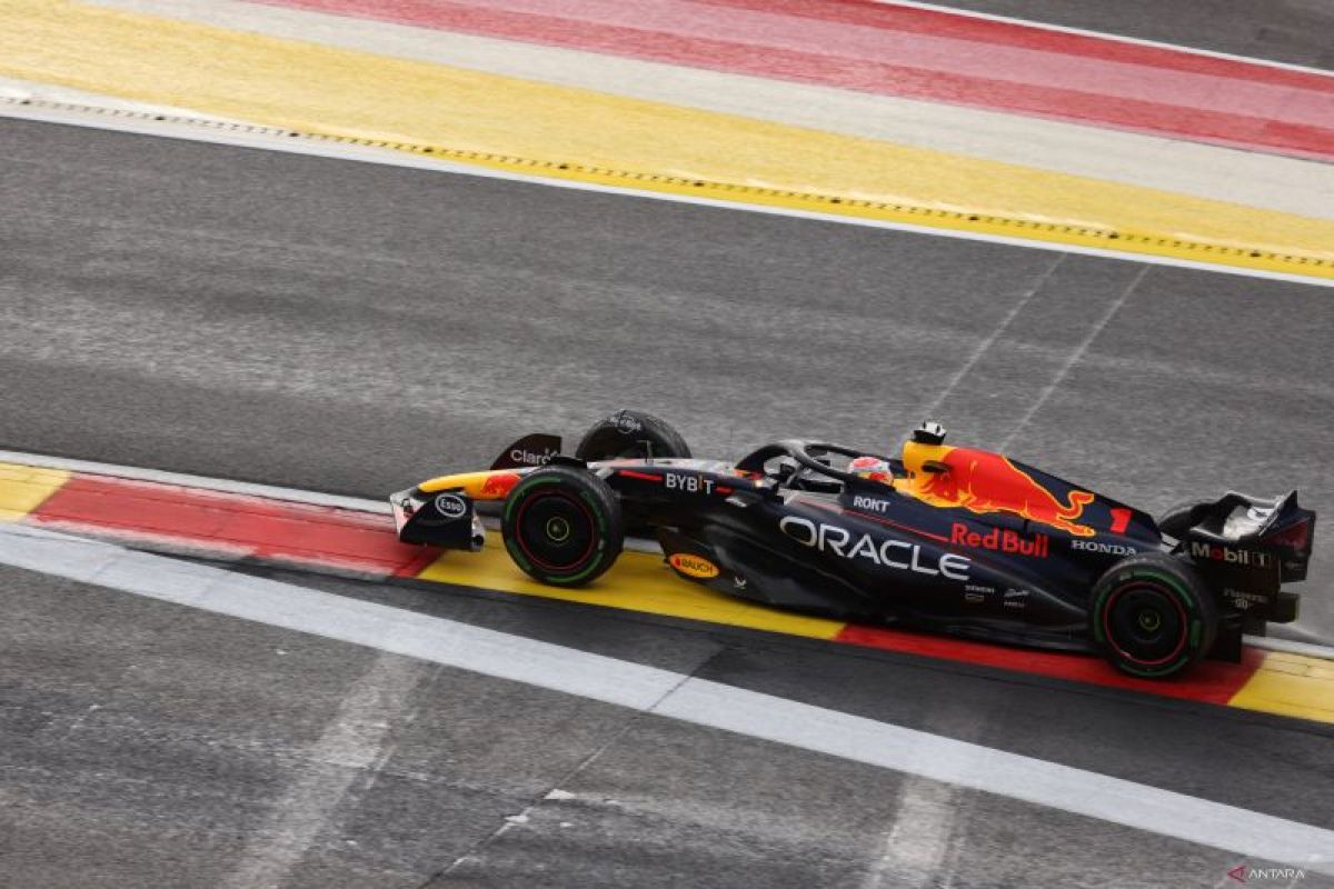 Formula 1: Verstappen raih pole, Leclrec start terdepan