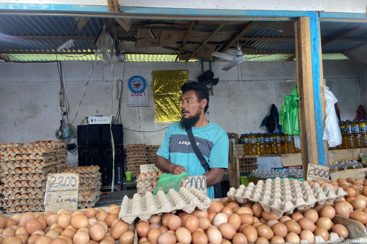 Harga telur ayam ras di Gorontalo naik