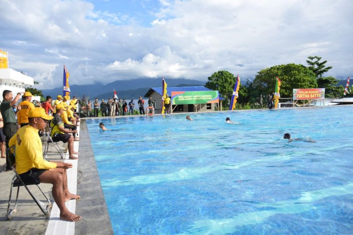 Kodam Kasuari bangun kolam renang berstandar internasional di Manokwari