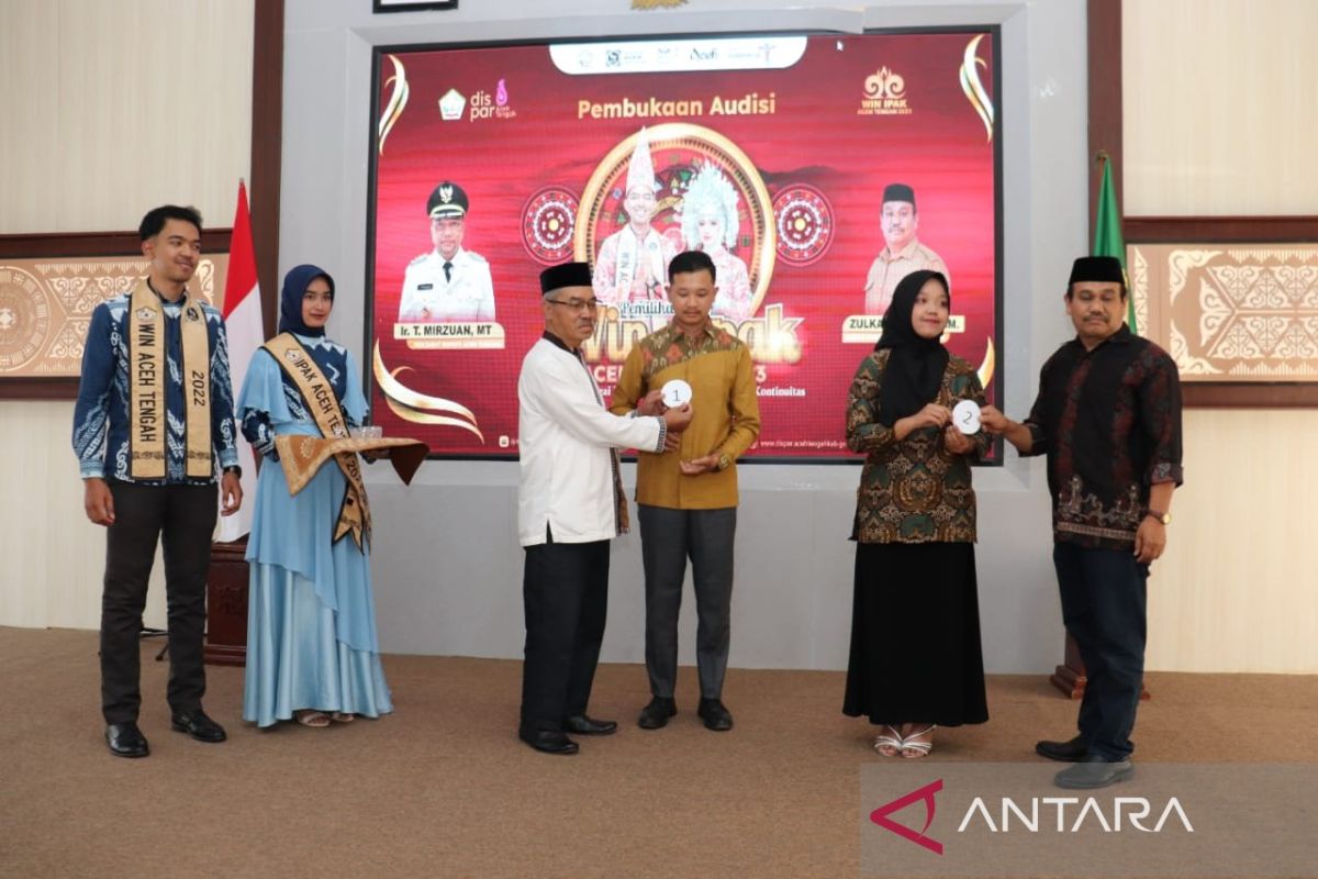 Aceh Tengah gelar audisi pemilihan Win Ipak Duta Wisata 2023