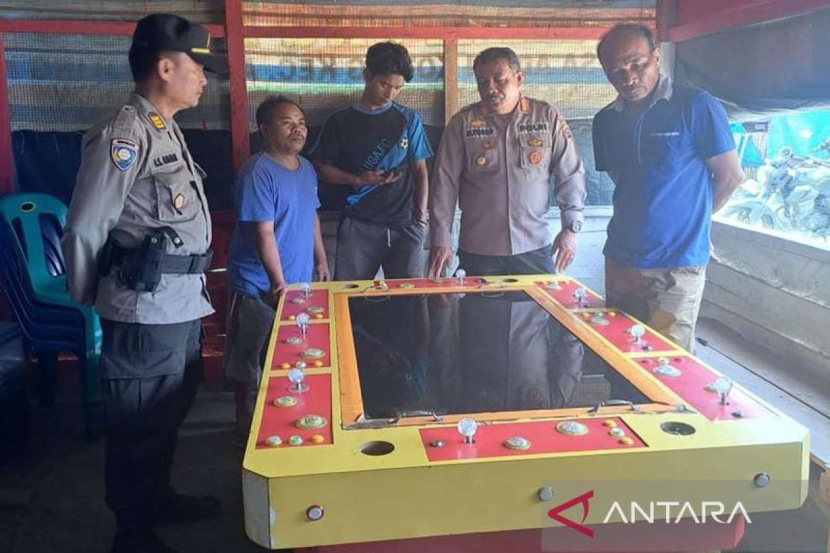 Polres Taput hentikan praktik  perjudian tembak ikan di Adiankoting