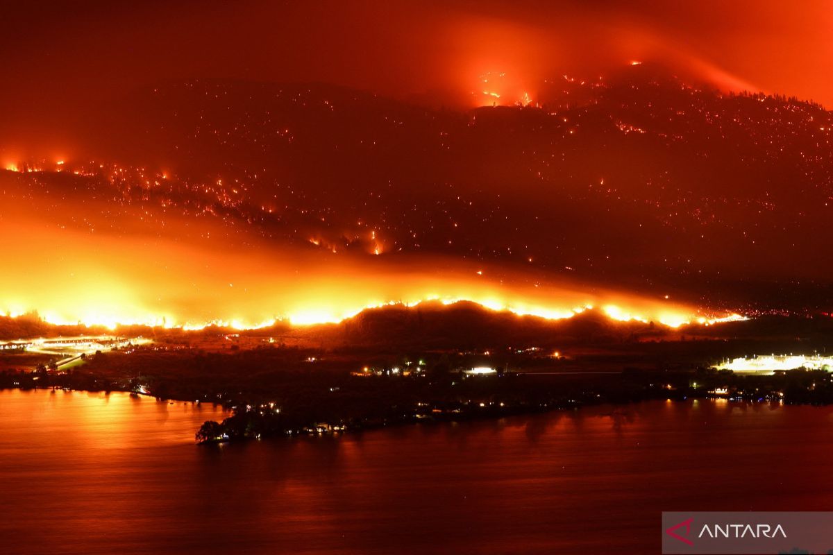 Pejabat: Kanada catat rekor musim kebakaran hutan terburuk