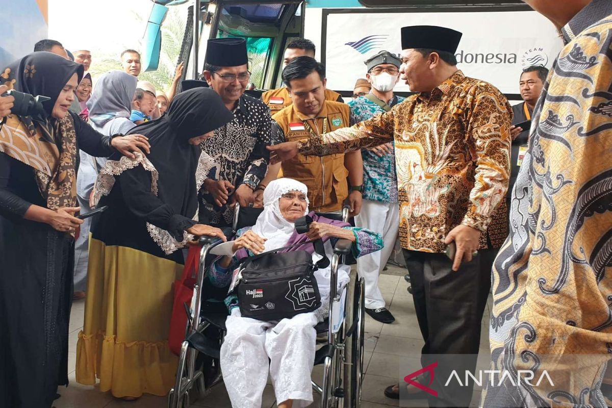 17 jamaah haji terakhir asal Sumut tiba di Medan