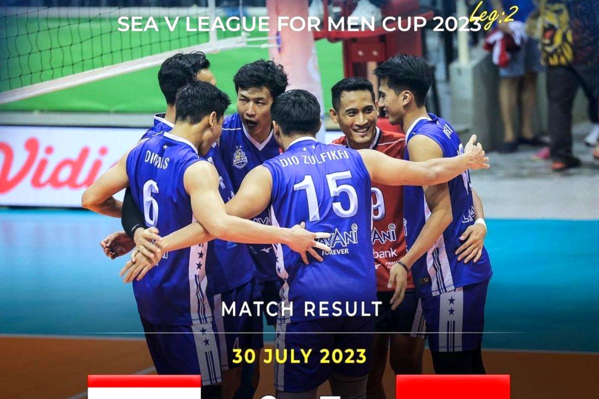 Pevoli putra Indonesia mendominasi penghargaan individu SEA V League 2023