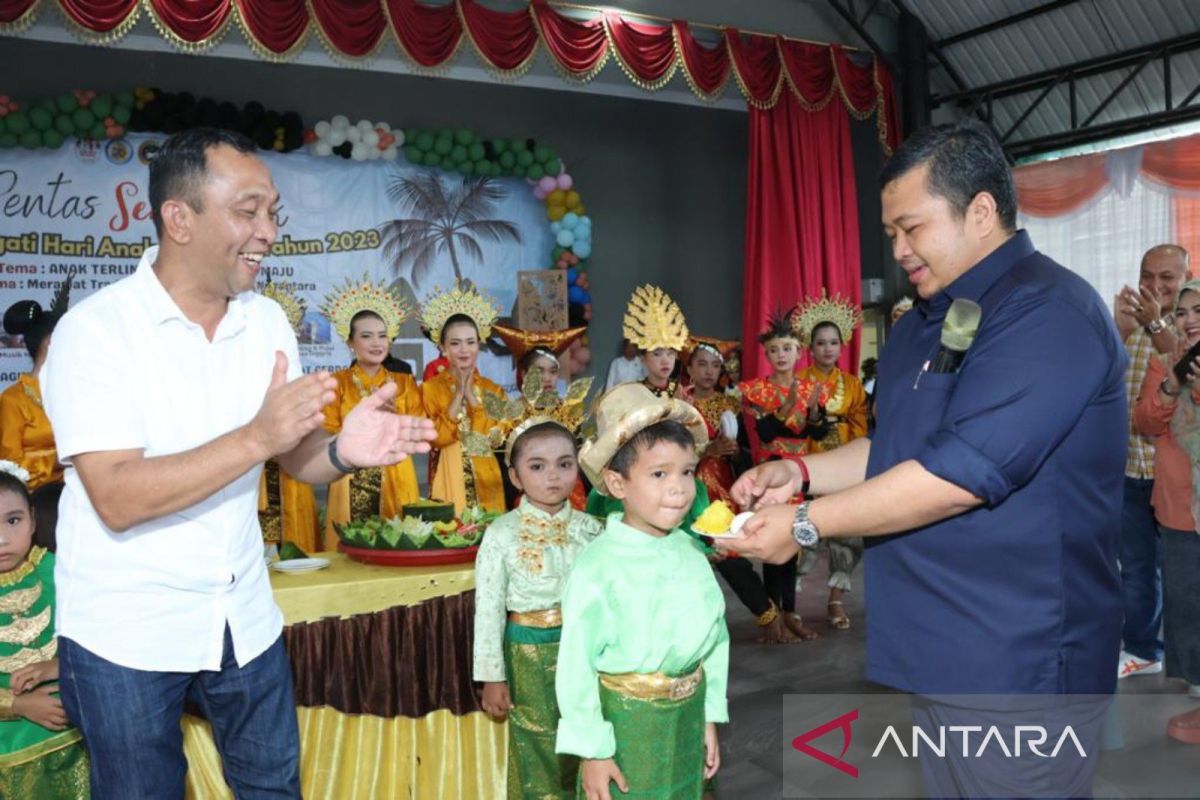 Di HAN 2023, anak-anak pukau bupati dan Bunda PAUD Tapsel