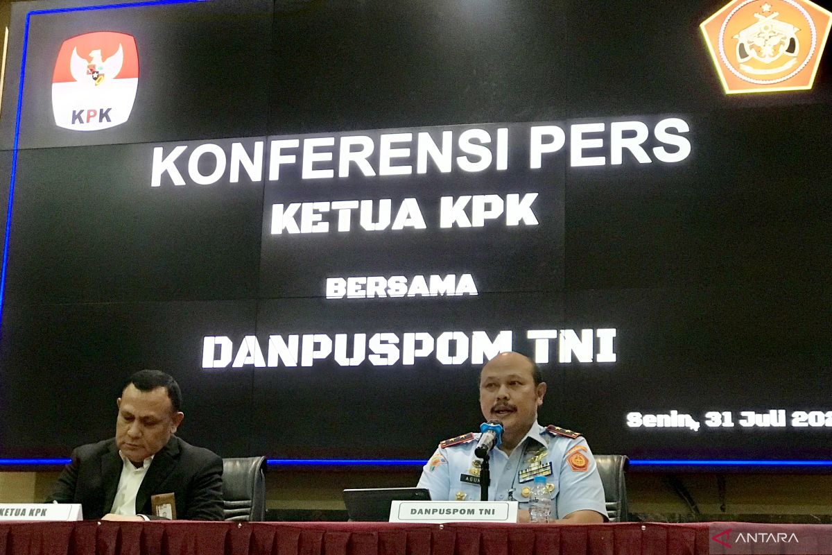 Danpuspom TNI menepis isu intimidasi kepada pimpinan KPK