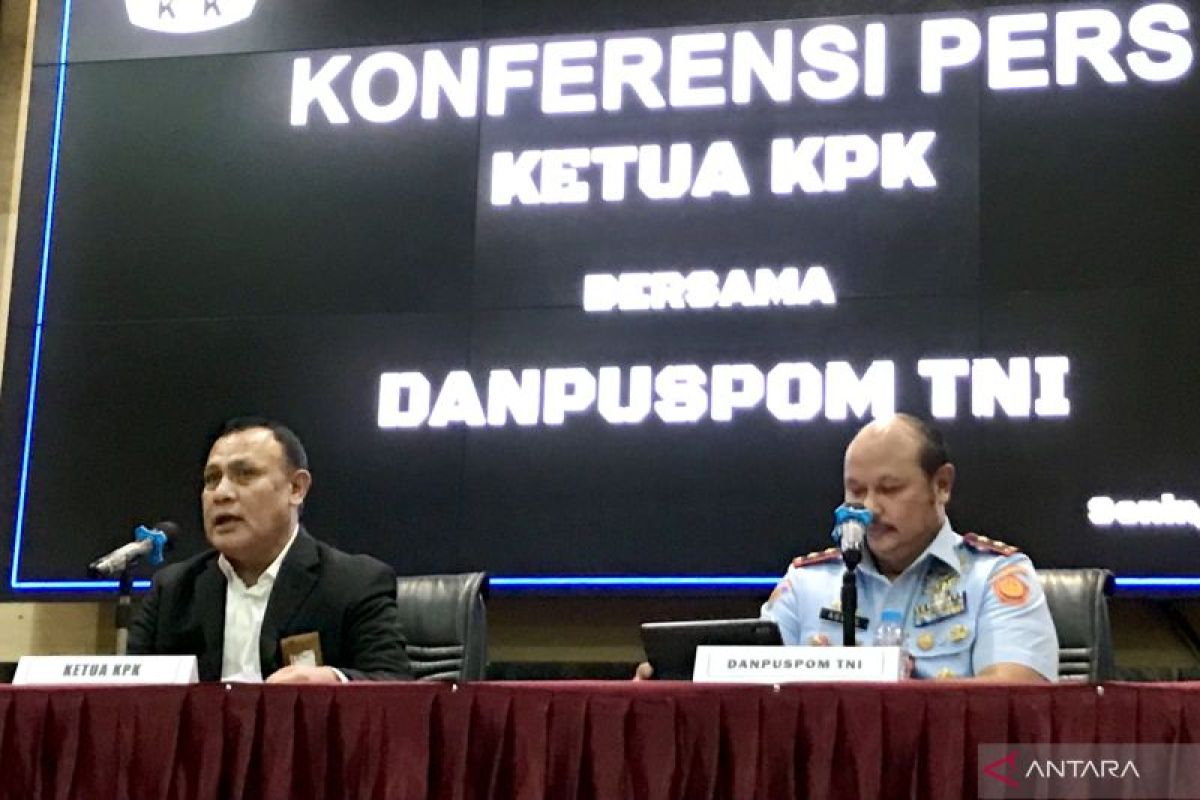 KPK-Danpuspom TNI koordinasi dan supervisi kasus suap Kabasarnas