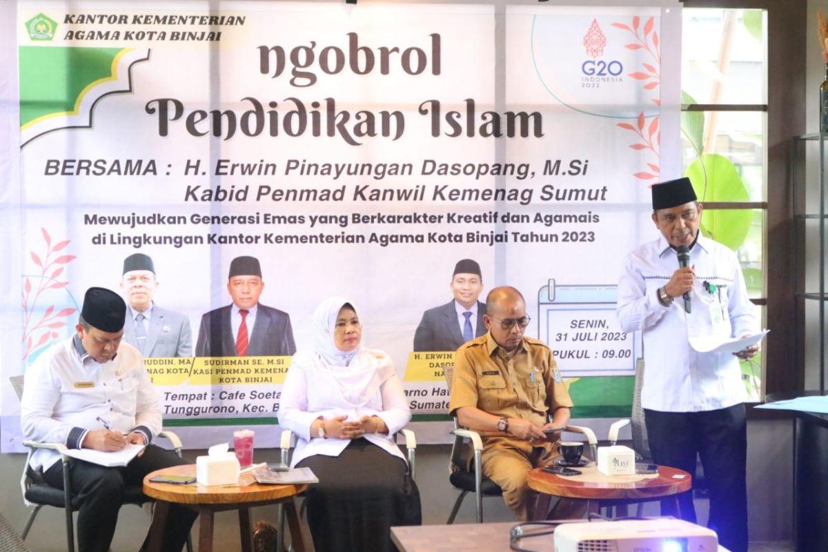 Kadis Pendidikan Binjai hadiri Forum 