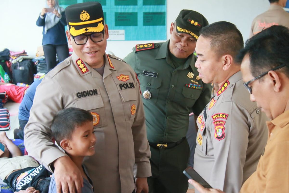 Polri-TNI siapkan pelayanan bersama di lokasi kebakaran Kapuk Muara