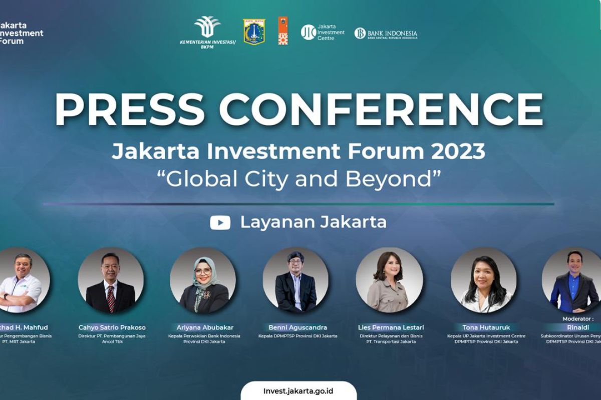 Pemprov tawarkan 21 proyek prioritas di Jakarta Investment Forum 2023