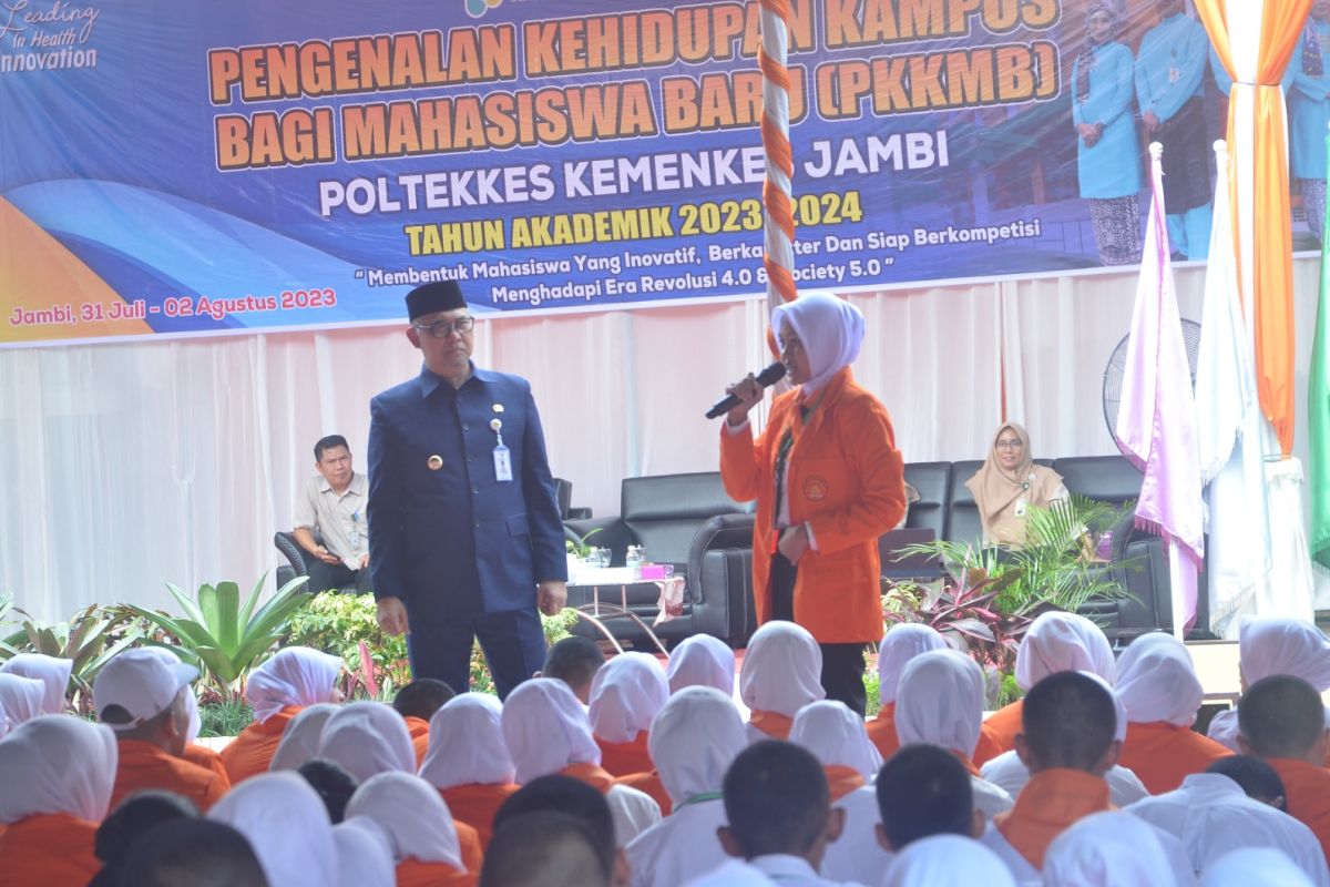 Wali Kota Jambi beri pembekalan mahasiswa baru Poltekes Kemenkes Jambi