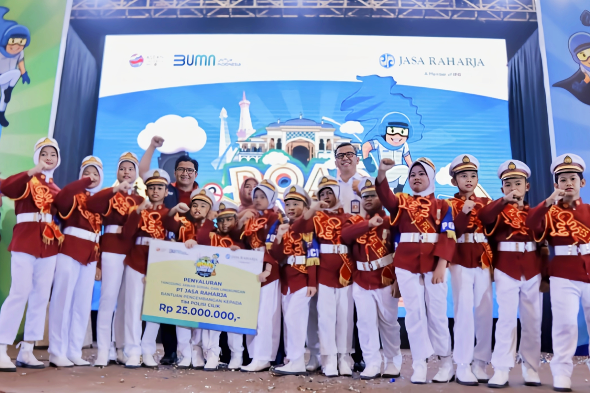 Gelar road safety ranger kids, Jasa Raharja edukasi anak-anak dengan keselamatan lalulintas