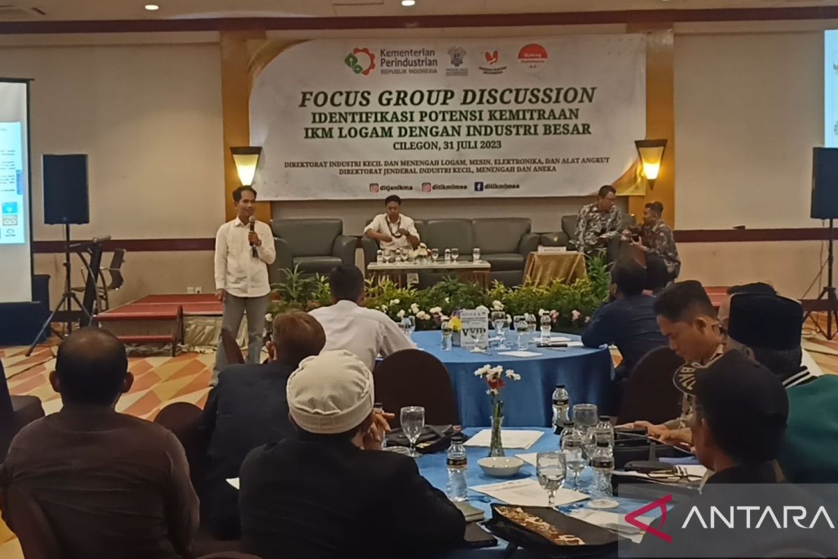 Upayakan Kemitraan IKM, Kemenperin gelar FGD bersama industri besar Cilegon