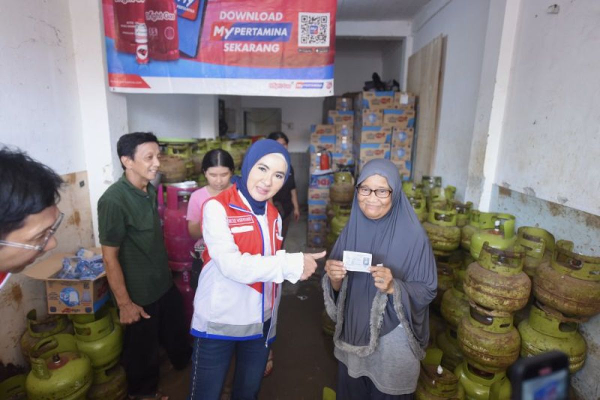 Dirut Pertamina tinjau langsung penyaluran LPG 3 kg di wilayah Sumatera Selatan