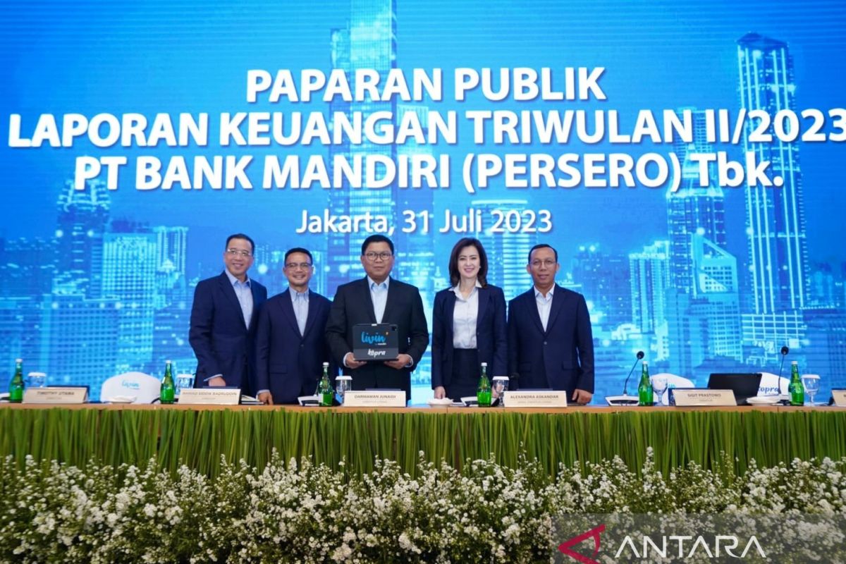 Portofolio kredit hijau Bank Mandiri capai Rp115 triliun per Juni 2023