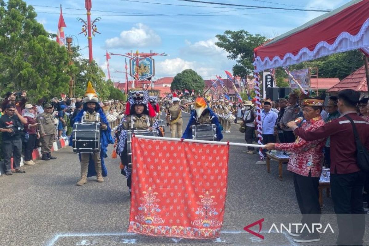 Karnaval budaya meriahkan hari jadi ke-21 Murung Raya