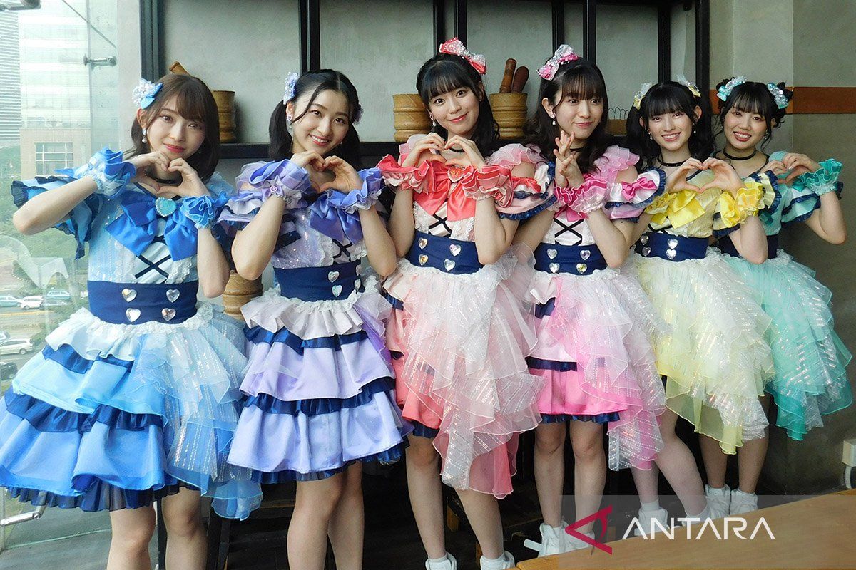 Grup Jepang Cho Tokimeki Sendenbu bahas Jakarta hingga lagu baru