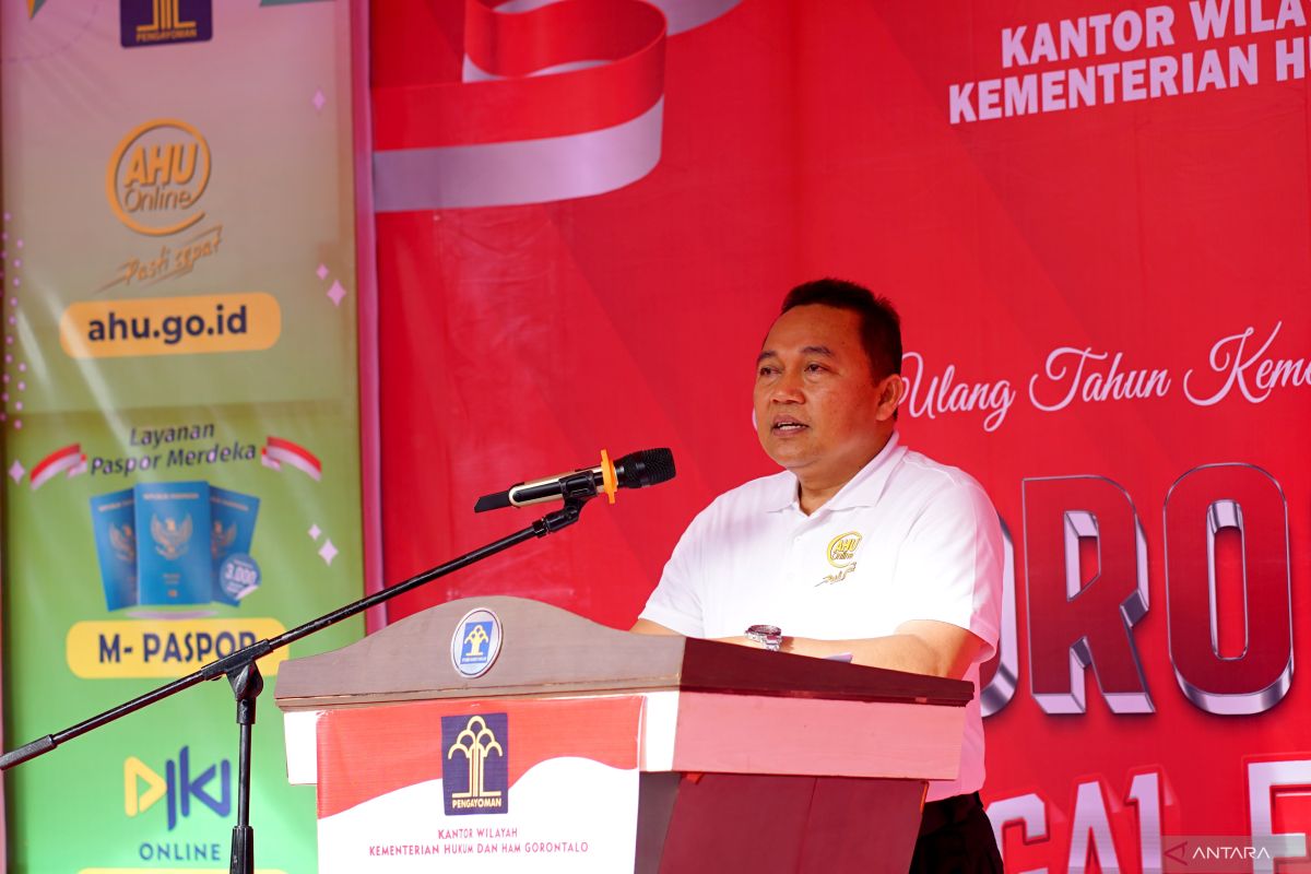 Kemenkumham Gorontalo menggelar Legal Expo 2023