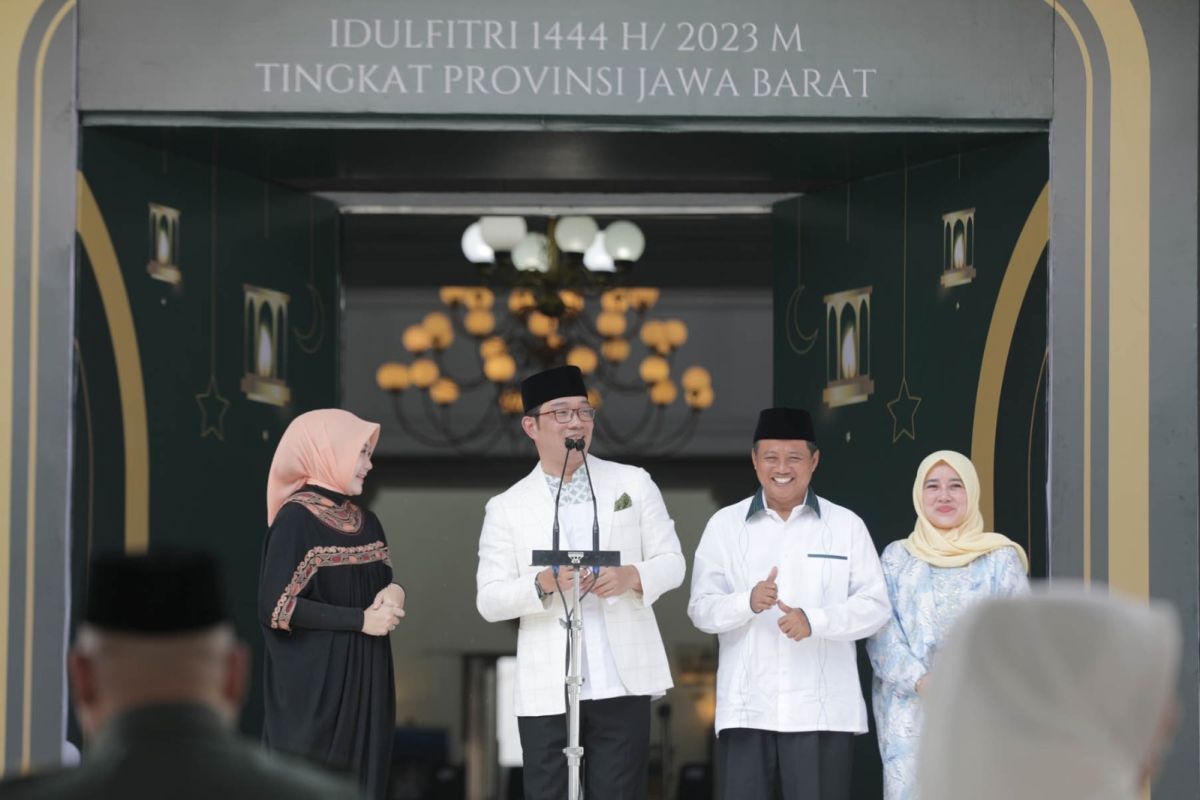 Ridwan Kamil dan Uu Ruzhanul masa jabatannya akan berakhir pada 5 September 2023