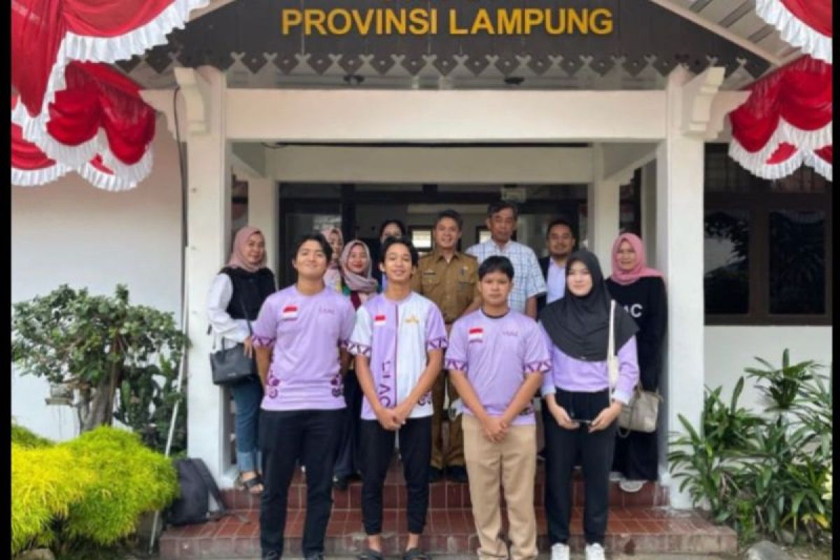 Lilac audiensi ke Dispora Lampung berkomitmen cetak atlet sepatu roda terbaik