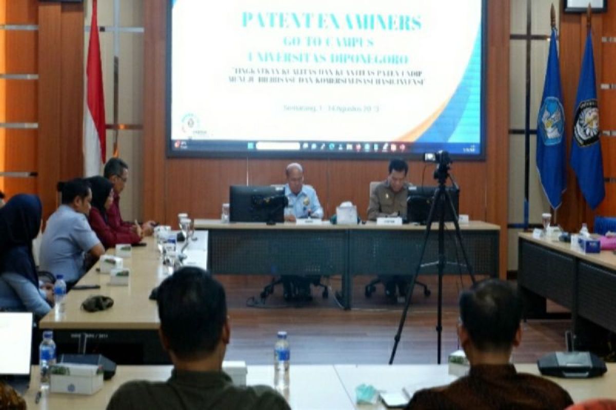 Kemenkumham Jateng dan DJKI gelar "Patent Examiners Go to Campus" di Undip