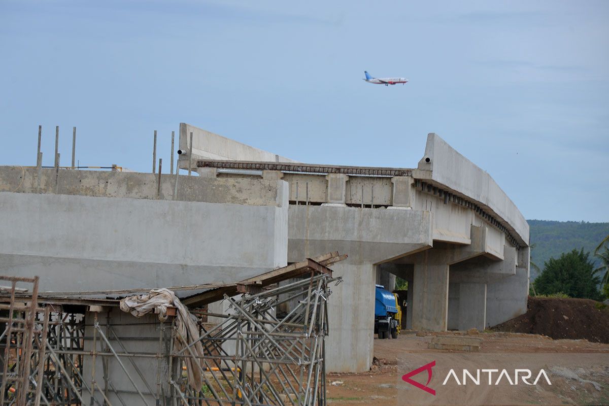 FOTO - Perkembangan tol trans sumatera hingga Juli 2023