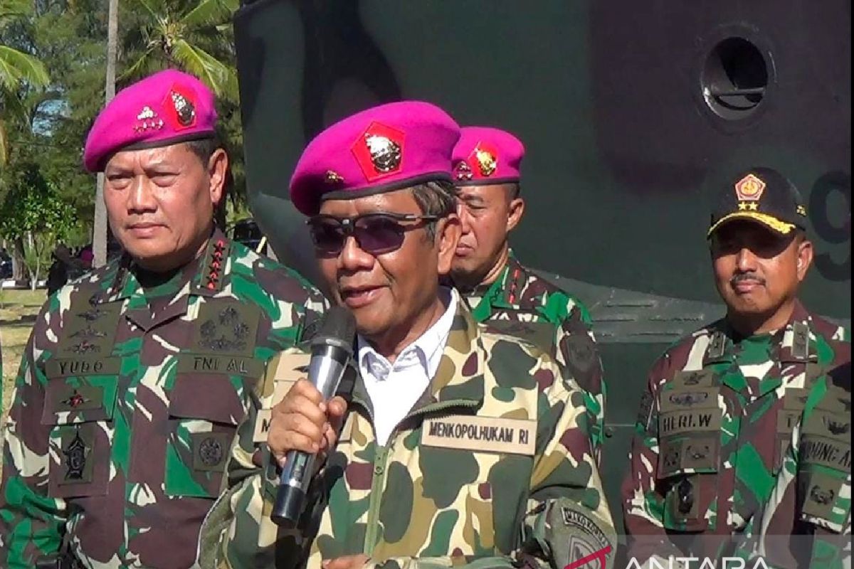 Menkopolhukam optimistis TNI bisa jaga NKRI dengan baik