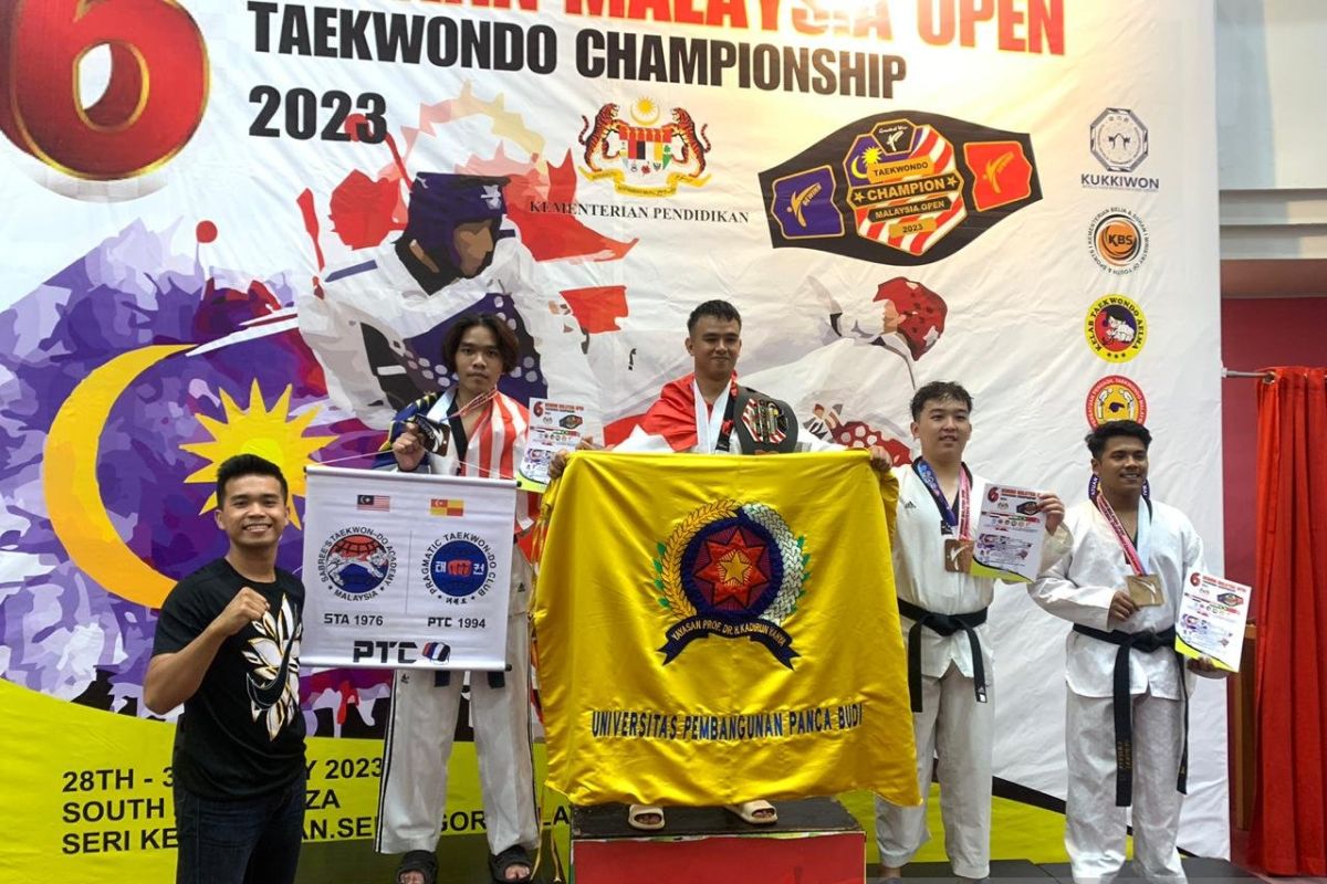 Taekwondoin Lapas Tanjungbalai raih emas di ajang Gewinn Malaysia